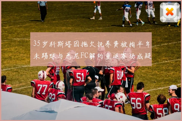 35岁科斯塔因拖欠抚养费被拘半年未踢球与悉尼FC解约重返赛场成疑